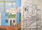 IMPREUNA COLORAM CASA NOUA RIDICAM de GABRIEL BRATU , 1984 , PRIMA PAGINA ESTE COLORATA