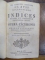 Indicis rerum et verborum philologico-critici, Halae 1769