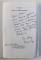 INIMA CA UN PUMN DE BOXEUR de NORA IUGA , 2000 , DEDICATIE*