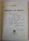 INNEBUNESC SI IMI PARE RAU , versuri de FLORIN IARU , 1990 , DEDICATIE *