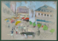 Iosif Rosenbluth (1894-1975) - Piata in Bucuresti
