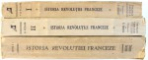 ISTORIA REVOLUTIEI FRANCEZE de THOMAS CARLYLE, VOL I-III  1946