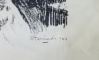 Jean Al. Steriadi (1880-1956) - Portretul pictorului Theodor Pallady, Litografie