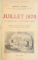 JUILLET 1870. LE DRAME DE LA DEPECHE D'EMS par CHARLES SAUREL, PARIS  1930