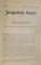 JURISPRUDENTA ROMANA, ANUL II. TABLA DE MATERII PE 1913