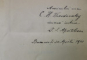 L 'INFLUENCE DES ROMANTIQUES FRANCAIS SUR LA POESIE ROUMAINE par N. I. APOSTOLESCU , 1909 , DEDICATIE *