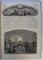 L ' UNIVERS ILLUSTRE - JOURNAL HEBDOMADAIRE , VOLUMELE I - II , CUPRINDE 52 DE NUMERE APARUTE INTRE 4 DEC. 1858 - 24 NOV . 1859