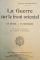 LA GUERRE SUR LE FRONT ORIENTAL. EN RUSSIE - EN ROUMANIE par GENERAL WINOGRADSKY, PARIS  1926