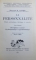 LA PERSONNALITE - ETUDE SYSTEMATIQUE , THEORIQUE ET CONCRETE , VOL. I - II   par RAYMOND B. CATTELL ,COLEGAT DE DOUA CARTI ,   1956