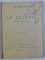 LA SECERIS , ICOANA DELA TARA INTR ' UN ACT , PARTITURA PENTRU PIAN SI VOCE de TIB. BREDICEANU , 1942 *CONTINE DEDICATIA AUTORULUI