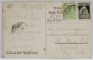 LACUL SI CABANA  BALEA , FAGARAS , CARTE POSTALA , 1921