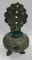 Lampa de ulei din bronz, India , Secol XIX