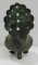 Lampa de ulei din bronz, India , Secol XIX