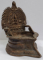 Lampa din bronz pentru ulei, India, Secol XIX