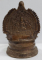 Lampa din bronz pentru ulei, India, Secol XIX