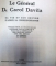 LE GENERAL DR. CAROL DAVILA- SA VIE ET SON OEUVRE D'APRES SA CORRESPONDENCE -1930