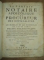 LE PARFAIT NOTAIRE  APOSTOLIQUE   ET PROCUREUR  DES OFFICIALITEZ, PARIS 1730