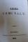 LEGEA COMUNALE / LEGEA CONSILIURILOR  JUDECIANE , BUCURESCI , 1864 ( COLEGAT)
