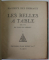 LES BELLES A TABLE suivi DU COUP DU MILIEU par MAURICE DES OMBIAUX , 1926