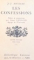 LES CONFESSIONS par J.J. ROUSSEAU, PARIS