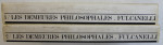 LES DEMEURS PHILOSOPHALES ET LE SYMBOLISME HERMETIQUE DANS SES RAPPORTS AVEC L ' ART SACRE ET L ' ESOTERISME DU GRAND OEUVRE par FULCANELLI , VOL .  I  - II , 1996