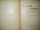 LES HUIT PARADIS, PERSE, ASIE MINEURE CONSTANTINOPLE de PRINCESSE G.V. BIBESCO, PARIS 1908