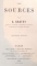 LES SOURCES par A. GRATRY, PARIS  1876