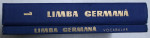 LIMBA GERMANA de JEAN LIVESCU, EMILIA SAVIN, SANDA IOANOVICI, IOHANNA ANDREI, 2 VOLUME  1966