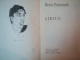LIRICE de BORIS PASTERNAK , Bucuresti 1989