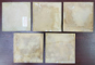 Lot format din 5 placi de faianta, Delft, Secol XX