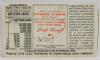 LOTERIA DE STAT PE CLASE , BILET NR. 1979 a , TRAGEREA LA 28 FEBRUARIE SI 1 MARTIE 1946 , STAMPILA  COLECTORULUI  PE VERSO