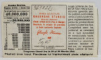 LOTERIA DE STAT PE CLASE , BILET NR. 56966 b , TRAGEREA LA 28 FEBRUARIE SI 1 MARTIE 1946 , STAMPILA  COLECTORULUI  PE VERSO