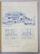 LUCRARI DE ARHITECTURA 1907 - 1942 de PAUL SMARANDESCU, ARHITECT DIPLOMAT DE GUVERNUL FRANCEZ PROFESOR LA FACULTATEA DE ARHITECTURA , BUCURESTI - 1942, DEDICATIA AUTORULUI*