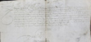 Ludovic al XIII-lea Regele Frantei, Document original, semnat olograf si datat 1623