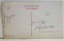 M. S REGINA MARIA A ROMANIEI , LANGA SEMINEU , LA CASTELUL BRAN , FOTOGRAFIE TIP CARTE POSTALA , STUDIO JULIETTA