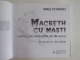 MACBETH CU MASTI , CAIETUL UNUI SPECTACOL DE ION SAVA de VIRGIL PETROVICI, 1997