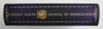 MANUAL DE NUMEROLOGIE de EDUARD AGACHI , 2020