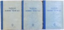 MANUAL PENTRU SURORI MEDICALE , VOL. I - III  de CONSTANTIN PAUNESCU , 1959