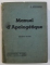 MANUEL D ' APOLOGETIQUE - INTRODUCTION A LA DOCTRINE CATHOLIQUE par A . BOULENGER , 1937