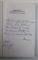 MANUSCRISUL DE LA CIUMATI , roman de MIRCEA SAUCAN , 1989, DEDICATIE *