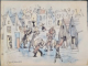 MARCEL IANCU , KAV HA HA - KETS ( IN SPATELE LINIEI )  , TEL  AVIV , 28 LITOGRAFII ORIGINALE , OPT DINTRE ELE SEMNATE OLOGRAF , 1981