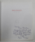 MARIN GHERASIM - MEMORIA ABSIDEI , CATALOG DE EXPOZITIE , BISTRITA , 2004 , DEDICATIE *