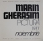 MARIN GHERASIM - PICTURA , CATALOG DE EXPOZITIE , NOIEMBRIE 1977