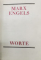 MARX , ENGELS , WORTE , ANII ' 70 , CARTE DE FORMAT MIC