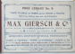 MAX GIERSCH and CO. , DEPOZIT de POMPE DE INCENDIU , ' DIAPHRAGMA ' , POMPE DE VIN , CATALOG DE PREZENTARE , INCEPUT DE SECOL XX