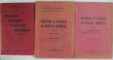 MEDICINA SI FARMACIA IN TRECUTUL ROMANESC , VOLUMELE I - III de POMPEI GH. SAMARIAN , 1935 - 1938