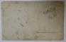 MILITAR IN UNIFORMA , CU CAPELA SI SABIE , FOTOGRAFIE TIP CARTE POSTALA , CCA. 1900