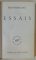 MONTHERLANT , ESSAIS , BIBLIOTHEQUE DE LA PLEIADE , EDITIE DE LUX , PE HARTIE DE BIBLIE , LEGATURA DIN PIELE , 1963