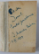 N 'AM DESOPERIT AMERICA de I. MARIUS MIRCU , 1937 , COPERTA CU PETE SI URME DE UZURA , COTORUL LIPIT CU BANDA ADEZIVA ,  DEDICATIE *