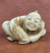Netsuke din fildes, Japonia, Sec. XIX